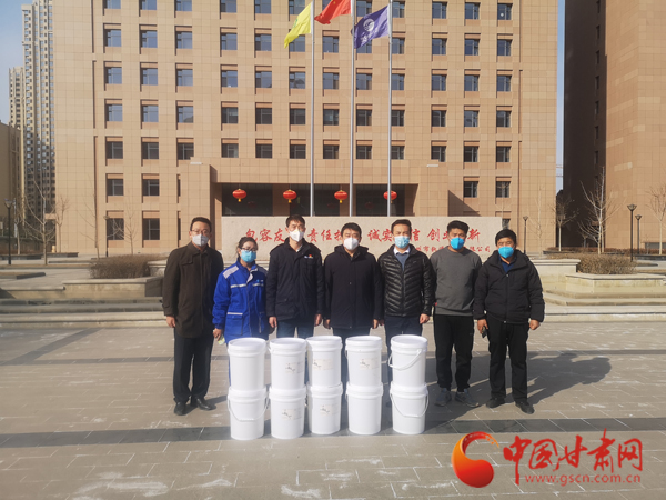【甘肅全民戰(zhàn)“疫”】暖心！民革蘭州市委會(huì)捐助首批1噸防疫物資（圖）