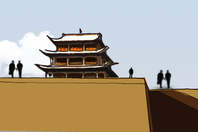 【直擊嘉峪關變遷】手繪長圖丨嘉峪關城648歲了！帶你漫游關城保護記