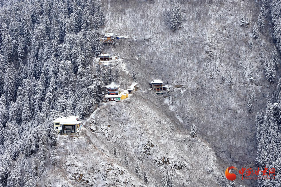 【隴拍客】蘭州榆中：雪落興隆山 滿(mǎn)眼皆童話(huà)