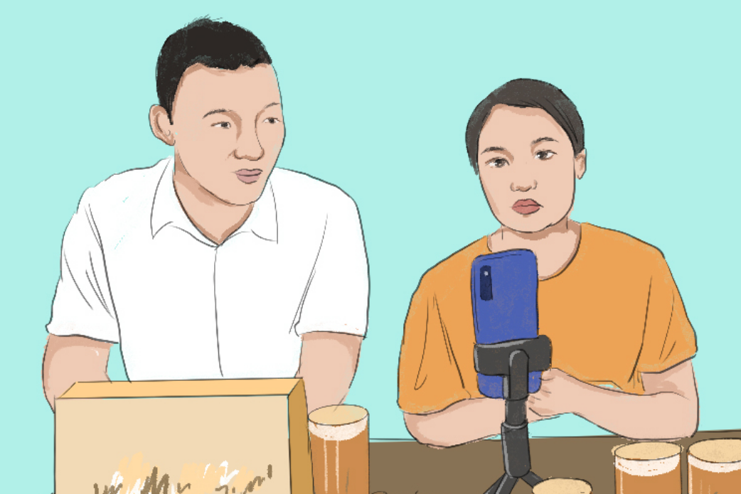 手繪|攢勁！閃閃發(fā)光的up青年