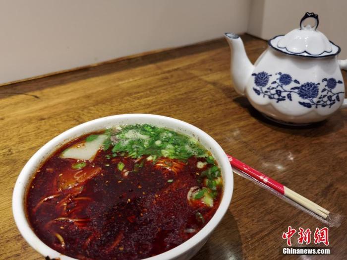資料圖：蘭州牛肉面。 徐雪 攝
