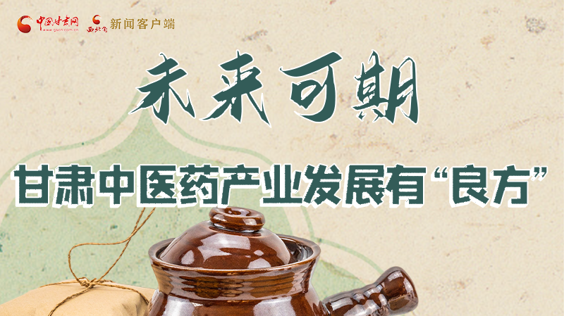 圖解|未來可期！甘肅中醫(yī)藥產(chǎn)業(yè)發(fā)展有“良方”